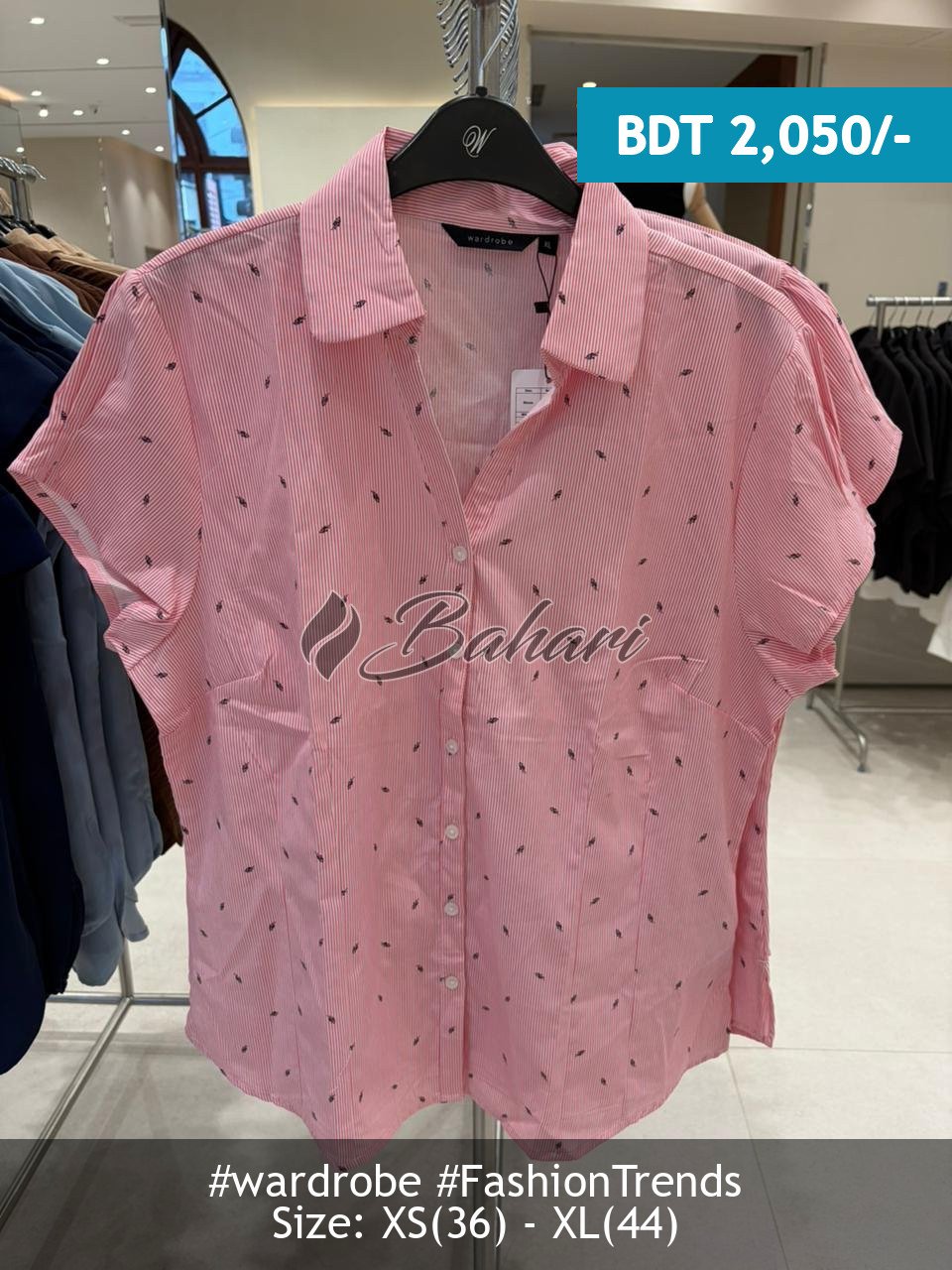 pink blouse