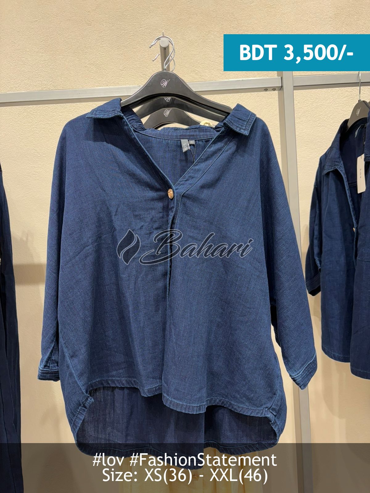 blue shirt
