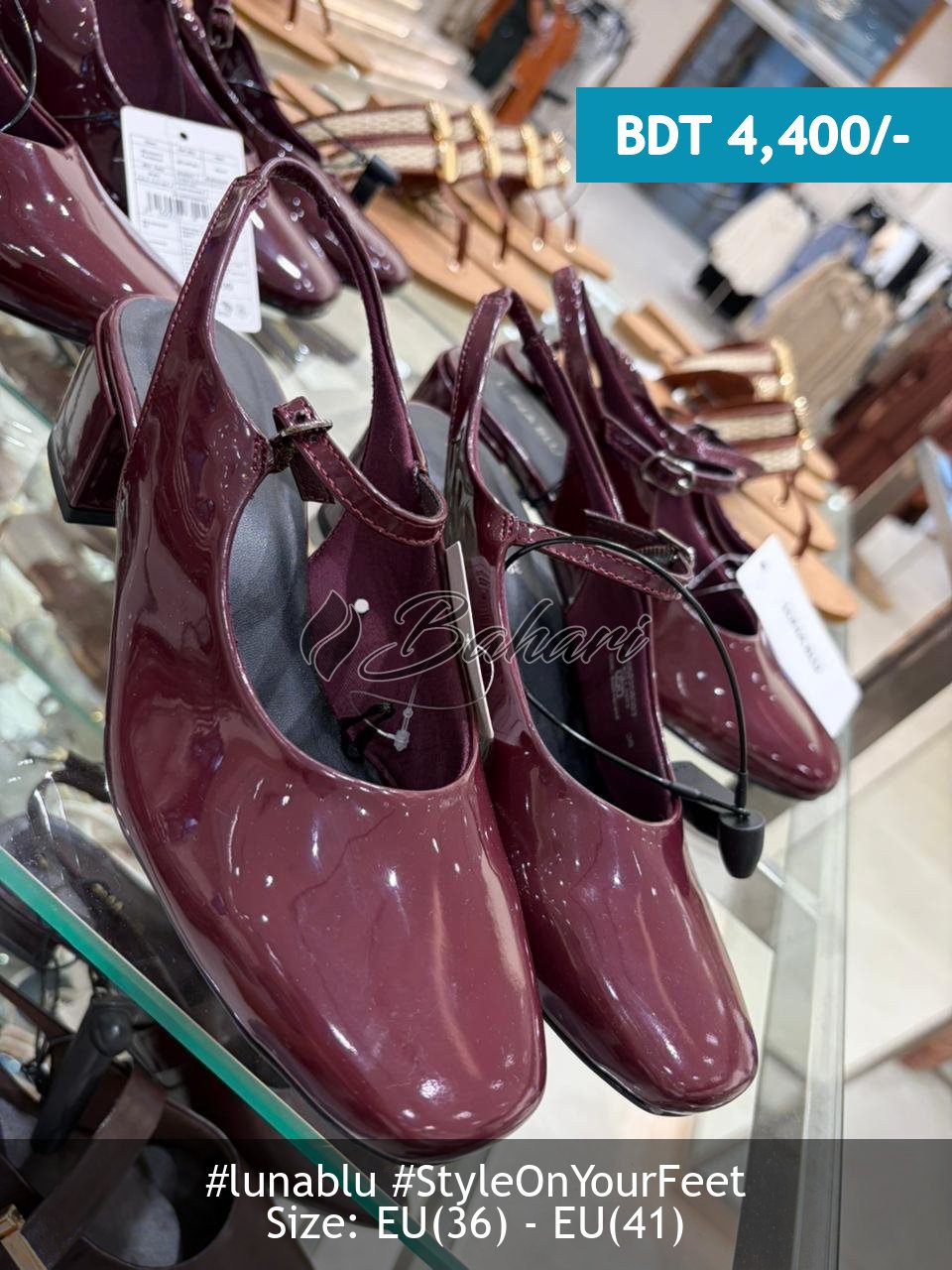 Burgundy Heel